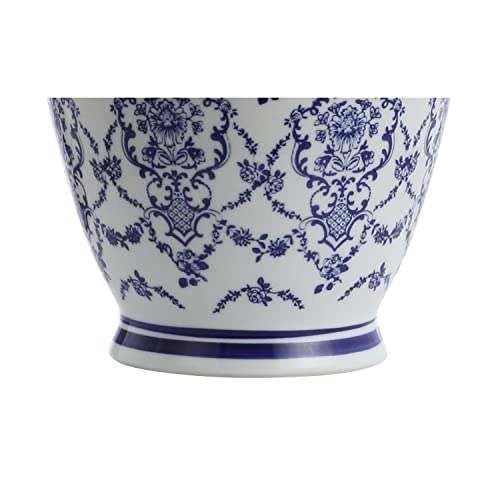 Jonathan Y Juliana Blue & White Chinoiserie Ceramic Urn Table Lamp