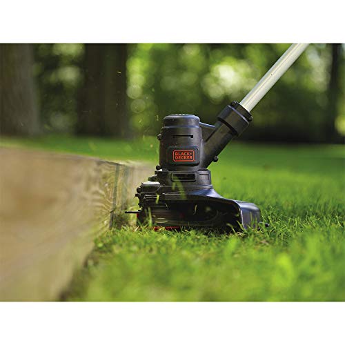 Corded Electric String Trimmer & Edger 13-Inch 5-Amp with Automatic Line Feed - Lightweight & Adjustable