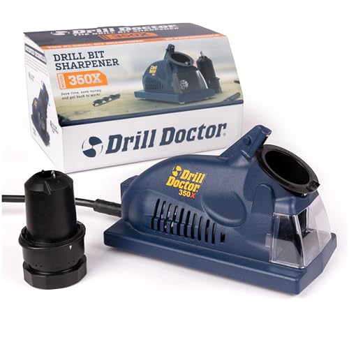 Drill Bit Sharpener - Pack of 1, Compatible with Standard 3/32" to 1/2" Bits