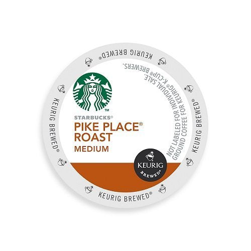 Starbucks Pike Place Roast K-Cup Pods - Rich Flavor for Keurig Brewers | 160 Count Pack
