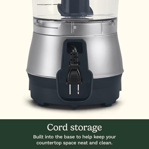 Cuisinart 5-Cup Food Processor with Shred & Chop Discs, Compact Silver FP-5