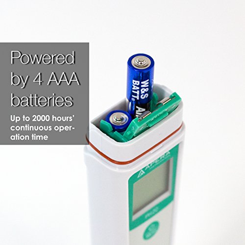 pH Meter Test Kit with Calibration Solutions & Probe Care Combo - Apera AI209-T