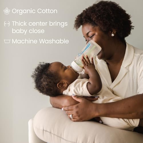 Snuggle Me Organic Baby Nursing Pillow Birch V2 - Support for Breastfeeding