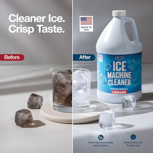 Ice Machine Cleaner and Descaler Gallon for Commercial Ice Makers - Strong & Nickel Safe