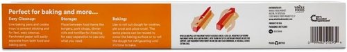 365 by Whole Foods Market Unbleached Parchment Paper - 72 Sq Ft for Healthy Baking
