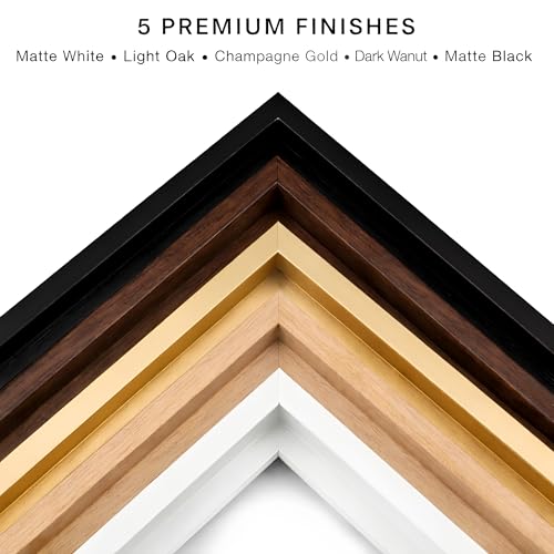 Dark Brown Canvas Floater Frame 24x36 for Stretched Art - B.B.F MAKE