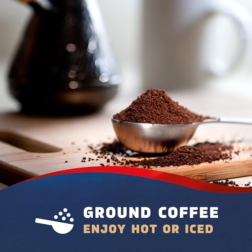 Portside Blend Ground Coffee - Pack of 6, 12oz Bags | Smooth-Roasted Coffee