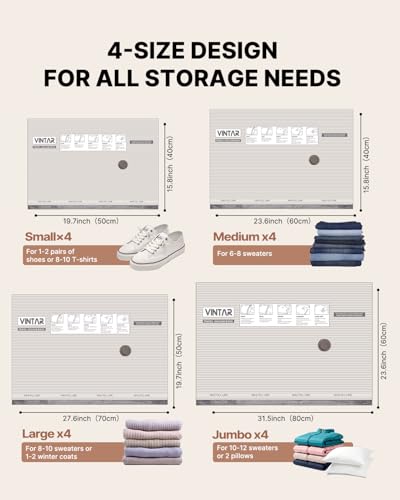 Vacuum Seal Bags Set with Wireless Mini Pump - 16 Pcs Travel Storage + Cordless Pump