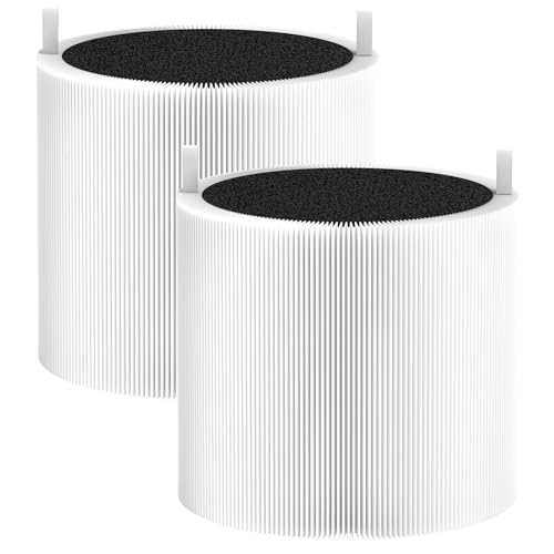 White 2-Pack Replacement Air Filter for Blue Pure 411i Max & 411a Max Purifiers