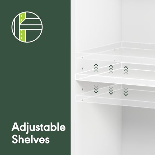 Black 3-Tier Book Shelf with Adjustable Shelves - Furinno Jaya