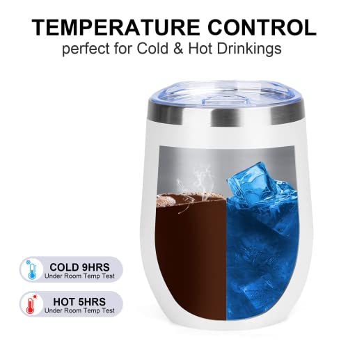 Brown Beagle Stainless Steel Insulated Travel Mug 12oz - Wisedeal