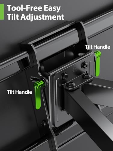 Full Motion TV Wall Mount for 42-97 Inch TVs Heavy Duty Sliding Bracket with Tilt & Swivel