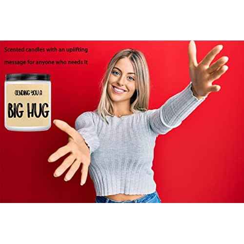 Hug Candle Gifts for Women & Men - Unique Friendship & Sympathy Gifts for Any Occasion