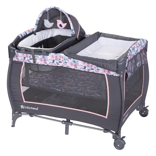 Baby Nursery Center with Canopy & Changing Table - Bluebell, Deluxe II - Baby Trend