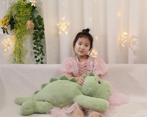 XMV 31 inch 5 lbs Dinosaur Weighted Stuffed Animals, Dino Plush Toy