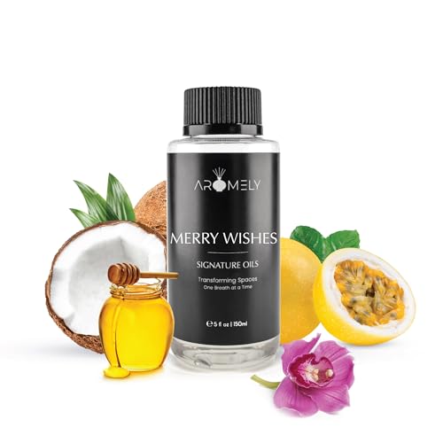 AROMELY Merry Wishes Diffuser Oil Blend 150ml – Christmas Scents