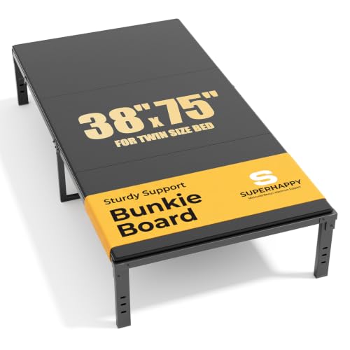 Superhappy Twin Size Bunkie Board 38x75 Support Bed Foundation Mattress Support