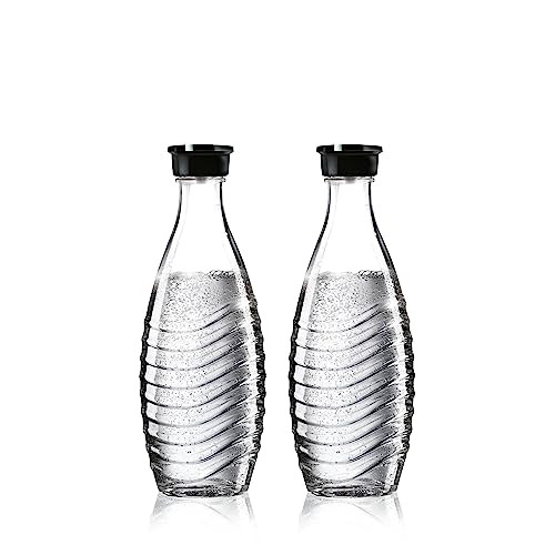 SodaStream Glass Carafe Pack of 2 for Aqua Fizz, Penguin & Crystal - Single Variation