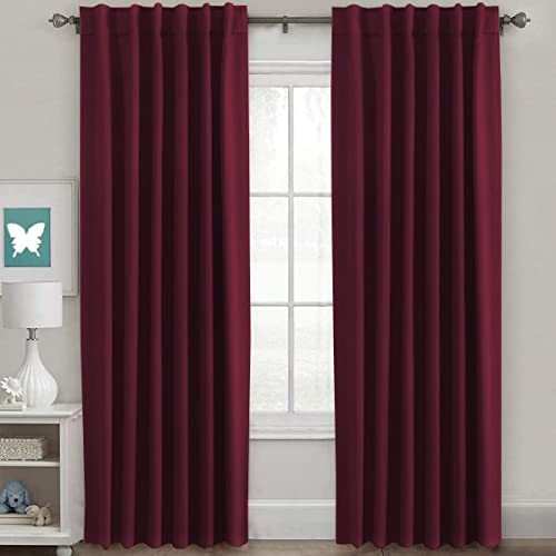 H.VERSAILTEX Christmas Blackout Curtains Thermal Insulated Window