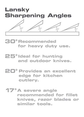 Deluxe Diamond Knife Sharpening System with 4 Guide Stones and Storage Case