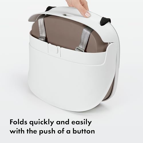 OXO Tot Perch Booster Seat with Straps - Taupe, Portable & Adjustable