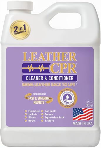 Leather CPR Leather Cleaner & Conditioner 32oz - Restore & Protect Leather