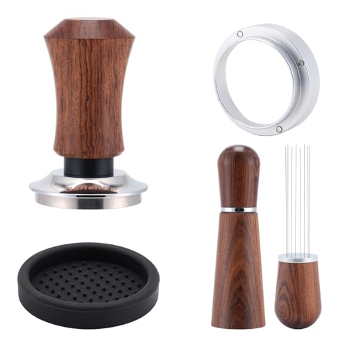 51mm Espresso Accessories Kit with Tamper, WDT Tool & Funnel - Coffee Barista Set