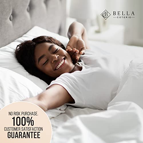 Luxury Silk Pillowcase for Hair & Skin - King Size Ivory - 30 Momme