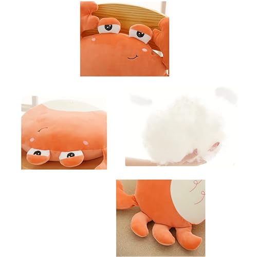 JOSON 16 inch Crab Plush Stuffed Animal, Super Soft Crab Plush Pillow, Children's Crab Toy, Birthday Gift for Boys and Girls