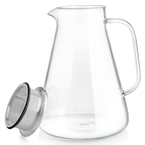 Teabloom One-Touch Tea Maker, 2-in-1 Teapot and Kettle with Stainless