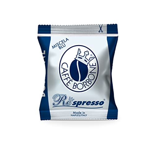 Espresso Pods Compatible with Nespresso Original - Dark Roast Blue Blend 100 Count - Miscela Blu