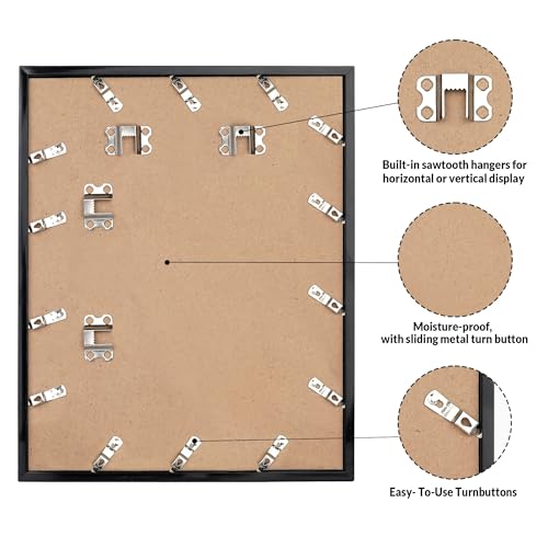Black 30x40 Picture Frame for Wall Display - Classic Collection