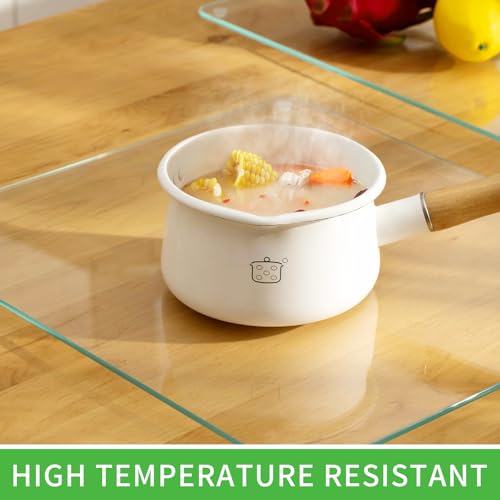 24 Inch x 18 Inch Tempered Glass Cutting Board - Large Kitchen Countertop Protector