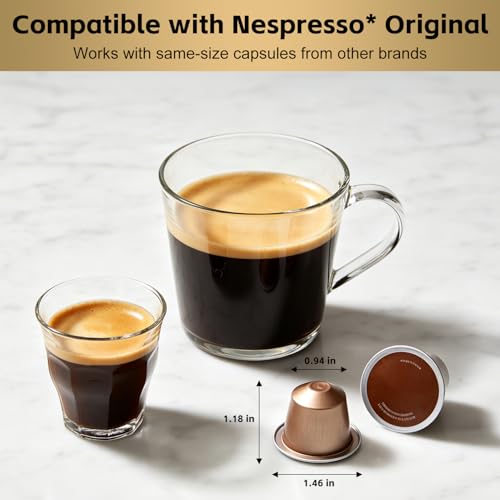 CUSIMAX Espresso Machine Compatible with Nespresso Original Pods