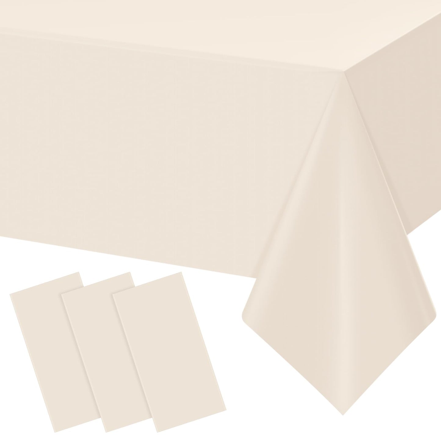 YIDAKO Rectangle Plastic sage Green Tablecloth