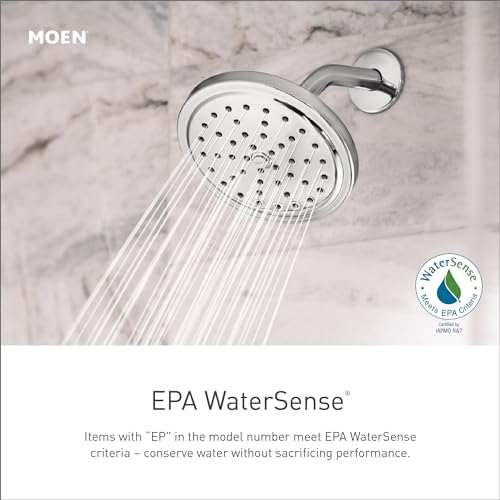 Dual Shower Head with Handheld Sprayer - Spot Resist Brushed Nickel, 8 Functions, 6 Spray Settings, Classic Variation