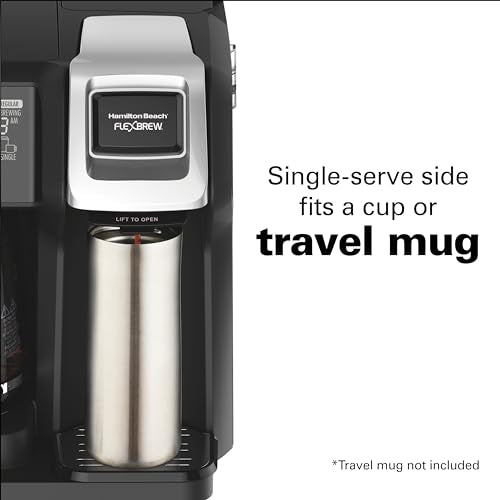 Hamilton Beach FlexBrew Trio 2-Way Coffee Maker Black Gen 3 - Single & Drip Brew