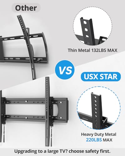 85 86 98 100 inch Heavy Duty Tilt TV Wall Mount Bracket for 65-120