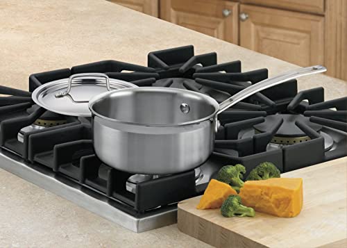 Cuisinart 1.5 Quart Multiclad Pro Triple Ply Saucepan w/Cover,
