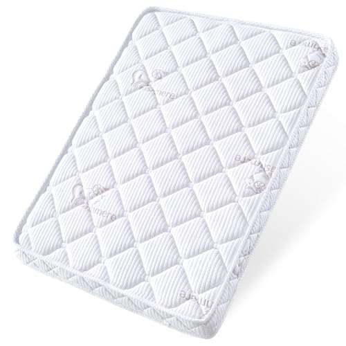 Pack and Play Mattress - 38" x 26"- Premium Knitted Fabric Safety