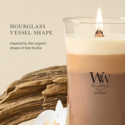 Café Sweets Trilogy Scented Candle with Crackling Wick - 21.5oz