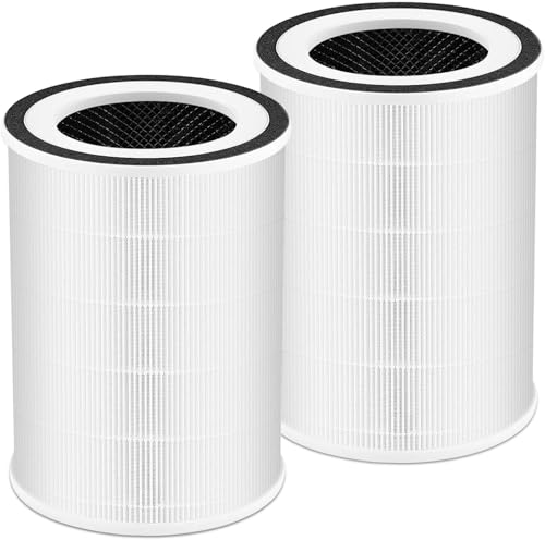 White 2-Pack KILO Air Purifier Filter for Afloia KILO, KILOPLUS, MIRO Models