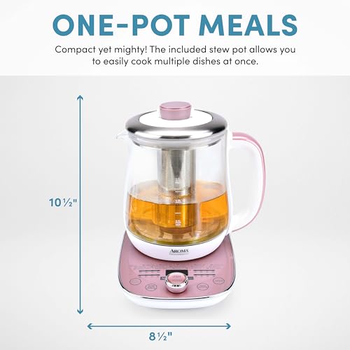 Digital Electric Tea Maker 1.5L with 16 Heat Settings & Keep Warm - Variation 1