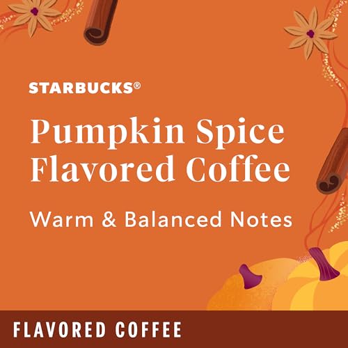 Starbucks Fall Coffee Bundle - Pumpkin Spice, Smoked Butterscotch & Medium Roast K-Cups, 30 Pods