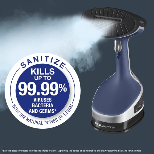 Rowenta XCEL Steam Force Handheld Fabric Steamer 1875W, 25-Second Heat-Up