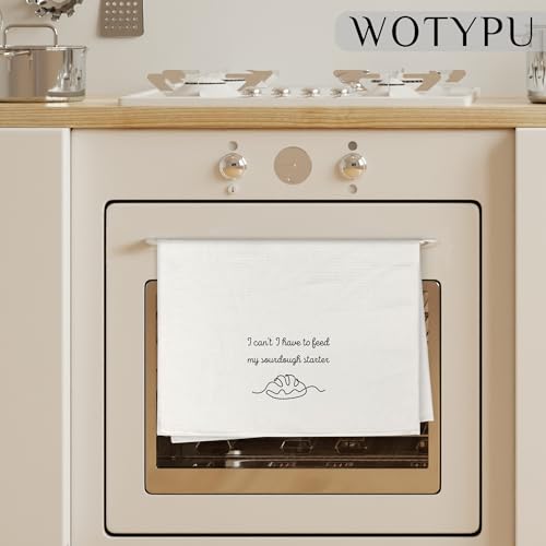 Funny Sourdough Gifts Kitchen Towels, Bread Baker Dish Tea Towel, I