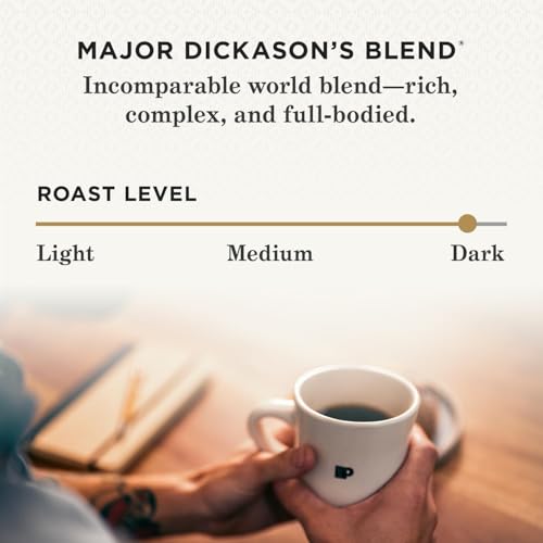 Peet's Major Dickason's Blend Dark Roast K-Cup Coffee Pods – Pack of 150