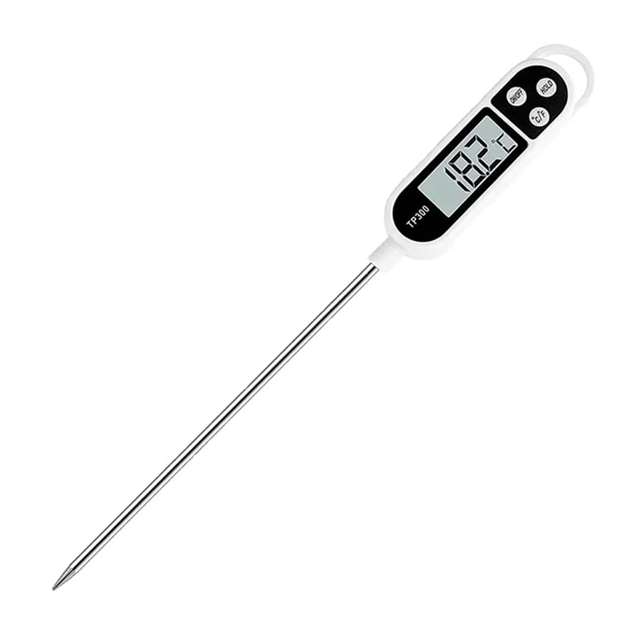 Skiennix Digital Instant Read Candy Thermometer - Perfect for Meat, BBQ, and Deep Frying | 9.4in