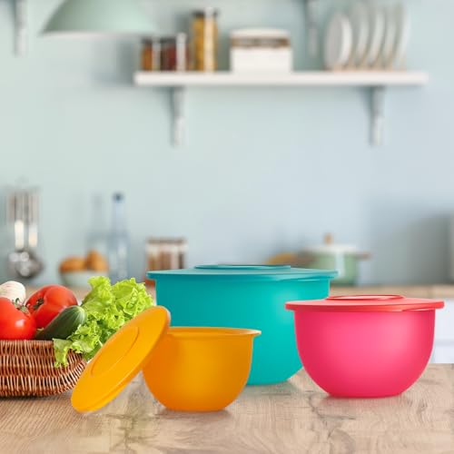 Tupperware Impressions Bowl Set - Classic 3 Food Storage Containers, BPA-Free & Dishwasher Safe