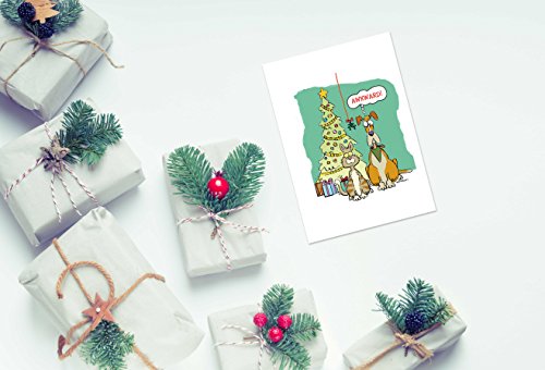Stonehouse Collection | Funny Dog & Cat Christmas Cards - Awkward